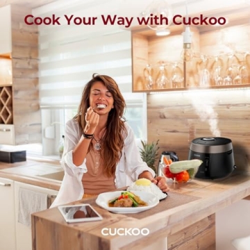 CUCKOO CRP-P1009SB Rice Cooker – Perfect for Rice and More