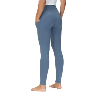Thick High Waist Yoga Pants with Pockets for Women