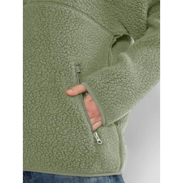 Stylish LASLULU Women’s Half Zip Pullover Jacket