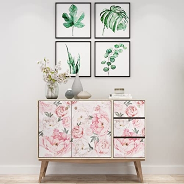 Dvegort Floral Peel and Stick Wallpaper for Home Decoration