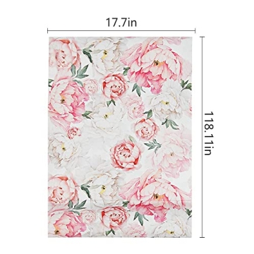 Dvegort Floral Peel and Stick Wallpaper for Home Decoration