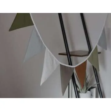 Whimsical Pennant Banner for Nursery and Baby Showers