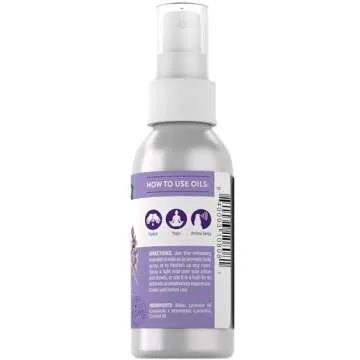Nature's Truth Lavender Essential Oil Spray for Calm Atmosphere