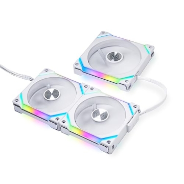 Lian Li UNI Fan SL120 V2 RGB White Triple Pack - Ultimate Cooling Solution