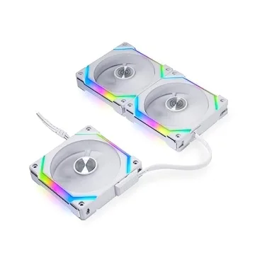 Lian Li UNI Fan SL120 V2 RGB White Triple Pack - Ultimate Cooling Solution