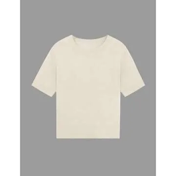 Libsorge Women’s Cropped Sweater for Spring Fashion