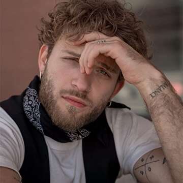 Jstyle 5 Pcs 18G Stainless Steel Nose Rings - Comfortable Fit