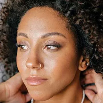 Jstyle 5 Pcs 18G Stainless Steel Nose Rings - Comfortable Fit