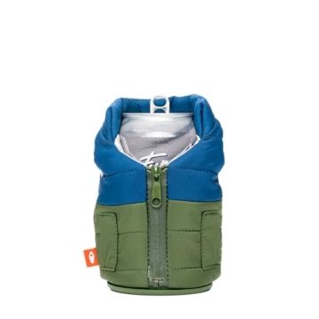 Puffin - The Puffy Vest - Insulated 12 oz Can Cooler | Beer Bottle & Soda Can Insulator, Keep Drinks...