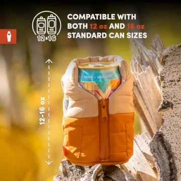 Puffin Insulated Can Cooler - Keep Drinks Cold Stylishly