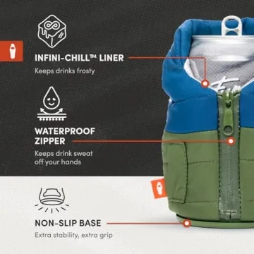 Puffin Insulated Can Cooler - Keep Drinks Cold Stylishly