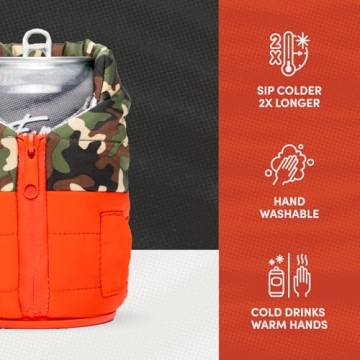 Puffin Insulated Can Cooler - Keep Drinks Cold Stylishly