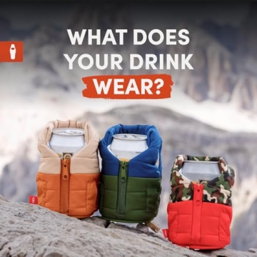 Puffin Insulated Can Cooler - Keep Drinks Cold Stylishly