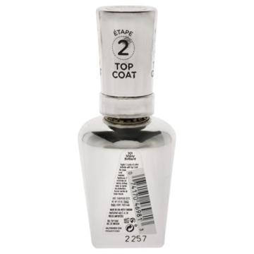 Sally Hansen Miracle Gel 101 Top Coat for Salon-Quality Nails