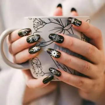 PandaHall Astrolabe Nail Stamping Plates Set for Stunning Nail Art