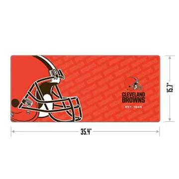 YouTheFan NFL Cleveland Browns Logo Series Desk Pad