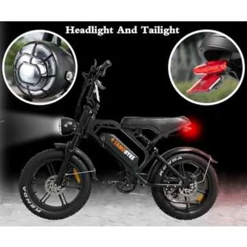 Tamobyke V20 Electric Bike with 1500W Motor - Sporty & Stylish