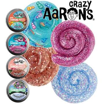 Crazy Aaron's Mini Tins Set for Creative Play and Relaxation