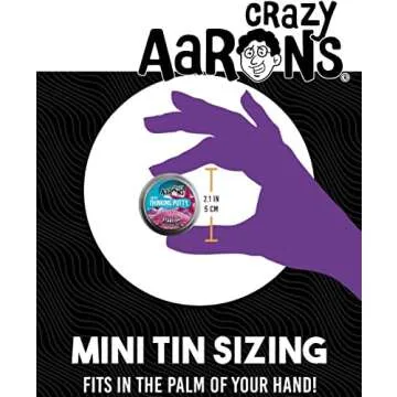 Crazy Aaron's Mini Tins Set for Creative Play and Relaxation