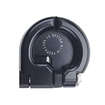 PRO-KODASKIN Storage Hook Crotchet for Vespa Model GTS300 GTS GTV LX LT (Black)