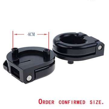 PRO-KODASKIN Storage Hook Crotchet for Vespa Model GTS300 GTS GTV LX LT (Black)