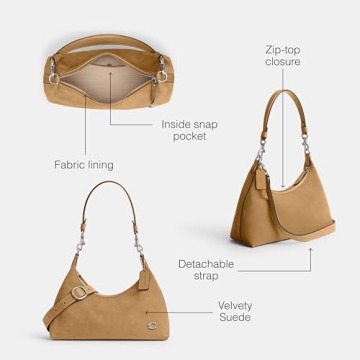 Shop Coach Juliet Shoulder Bag in Peanut for Versatile Style