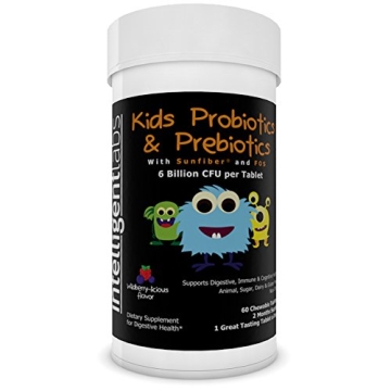 Intelligent Labs Kids Probiotics with Prebiotics - Chewable