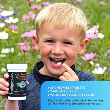 Intelligent Labs Kids Probiotics with Prebiotics - Chewable