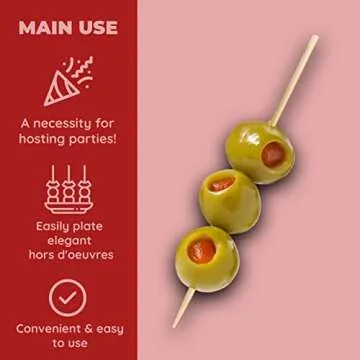 Culinary Elements Bamboo Skewers 4 Inch 300 Count