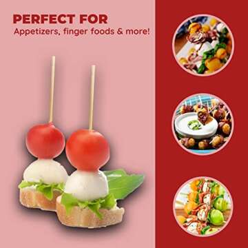 Culinary Elements Bamboo Skewers 4 Inch 300 Count