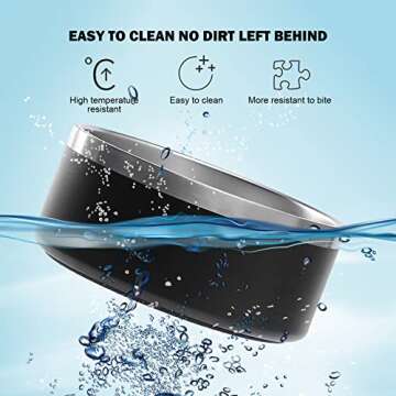 Personalized JMIPET Stainless Steel Dog and Cat Bowls