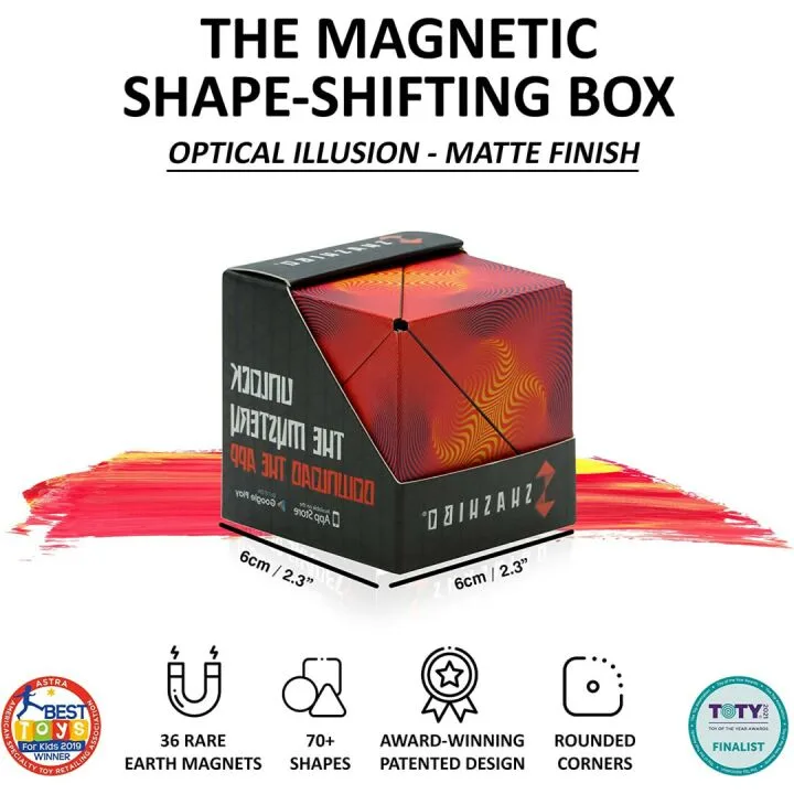 SHASHIBO Shape-Shifting Fidget Cube with Magnets
