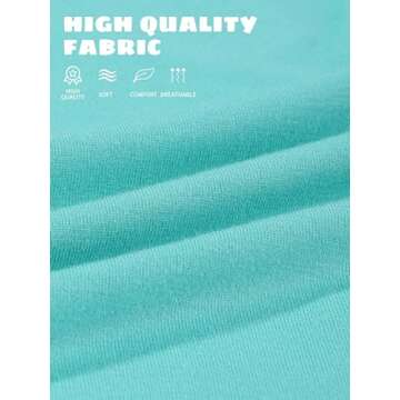 FEOEOR 6 Pack Girls Bike Shorts Cartwheel Toddler Biker Under Dress Dance Multi-Color Kids Shorts Gi...