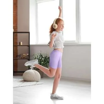 FEOEOR Girls Bike Shorts 6-Pack Comfort & Style