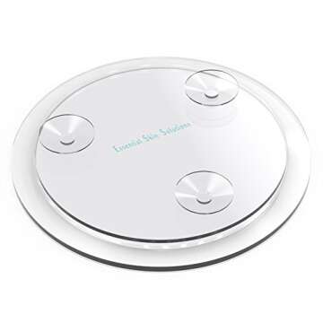 15X Magnifying Mirror for Flawless Makeup and Travel