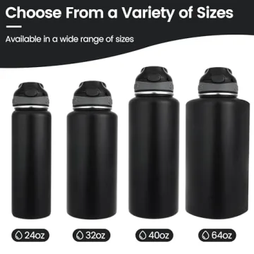 ICEWATER - 40 oz Insulated Water Bottle for All