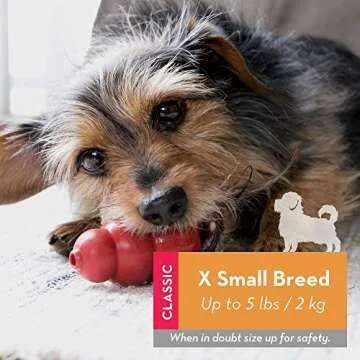 Durable KONG Classic Dog Toy - Stuffable Fetch & Chew Toy