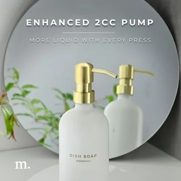Stylish MaisoNovo Soap Dispenser Set for Elegant Homes