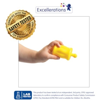 Excellerations STEM Pop Beads Toddler Toy 28 Piece Set