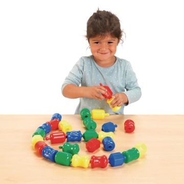 Excellerations STEM Pop Beads Toddler Toy 28 Piece Set