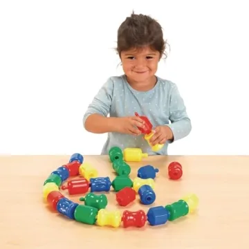 Excellerations STEM Pop Beads Toddler Toy 28 Piece Set