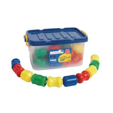 Excellerations STEM Pop Beads Toddler Toy 28 Piece Set