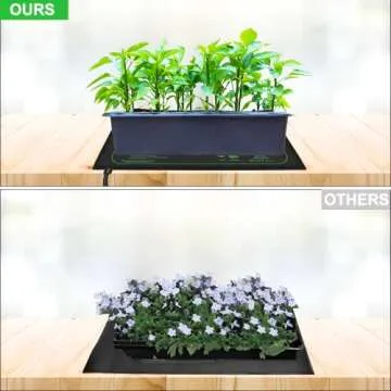 1 Pack 21W Seedling Heat Mat for Seed Starting,10" x 20.75" Waterproof Heating Pad for Indoor Plants Germination(M)