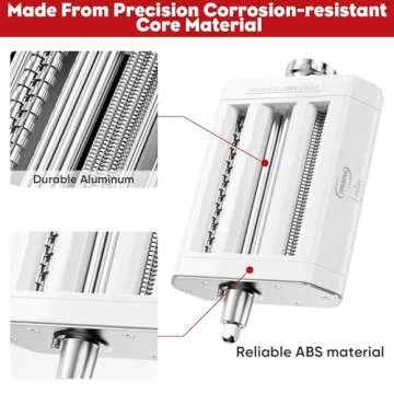 TPGSING 3-in-1 Pasta Attachment for KitchenAid Mixer