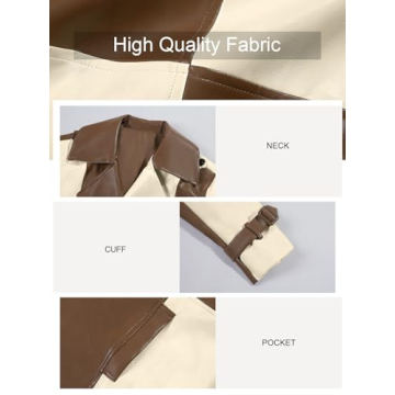 Trendy Tankaneo Women's Cropped Leather Jacket Deal