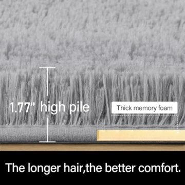 LOCHAS Ultra Soft Area Rug for Kids & Living Room