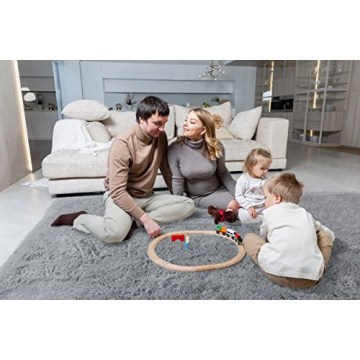 LOCHAS Ultra Soft Area Rug for Kids & Living Room