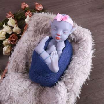 SERENDOLL 18.5" Full Silicone Reborn Baby Doll - Realistic and Safe Companion
