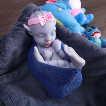 Top Quality 18.5" Full Silicone Reborn Baby Doll