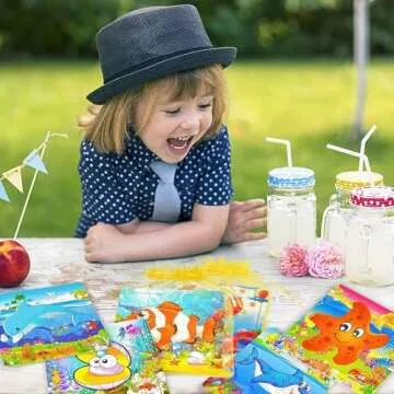 Vileafy Sea Animal Puzzles for Ages 4-8 - 12 Pack